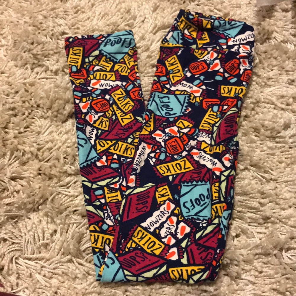 Kids l/xl LuLaRoe Halloween leggings